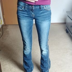 Silver Frances 18" Bootcut 25XLong